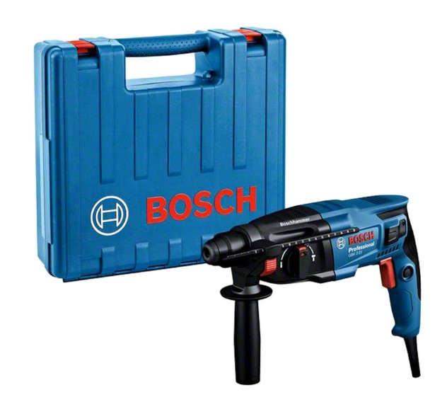 Bosch GBH 220 Professional SDS Plus Rotary Hammer – Reliable Drill Machine for Concrete, Masonry, and Chiseling Work in Professional Applications